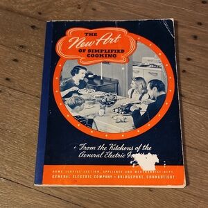 VTG Cookbook 'The New Art of Simplified Cooking' Published By General Electric